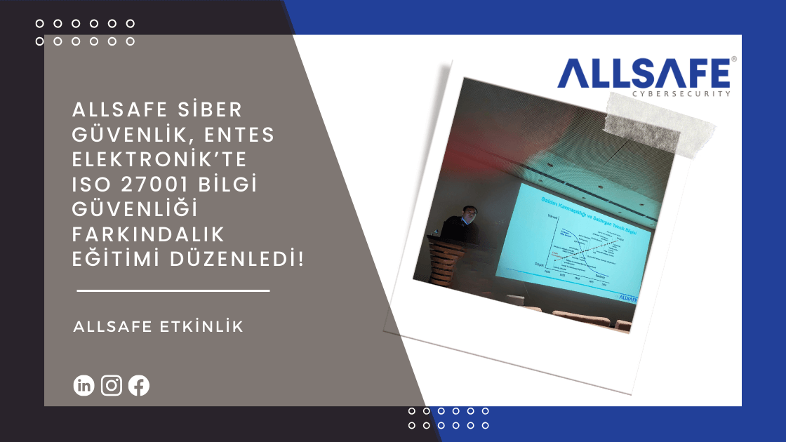 ALLSAFE Siber Güvenlik, ENTES Elektronik’te ISO 27001 Bilgi Güvenliği Farkındalık Eğitimi Düzenledi!