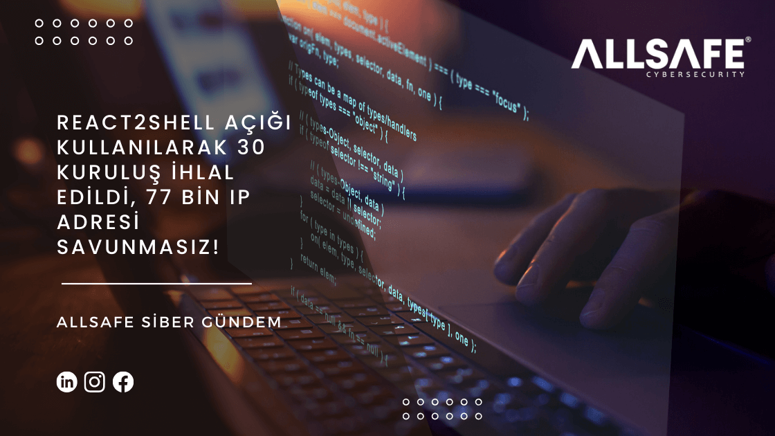 React2Shell Açığı Kullanılarak 30 Kuruluş İhlal Edildi, 77 Bin IP Adresi Savunmasız!